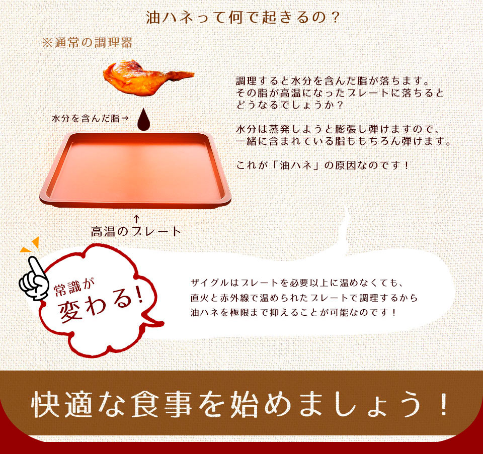 ザイグルグリル製品詳細 ザイグル公式サイト