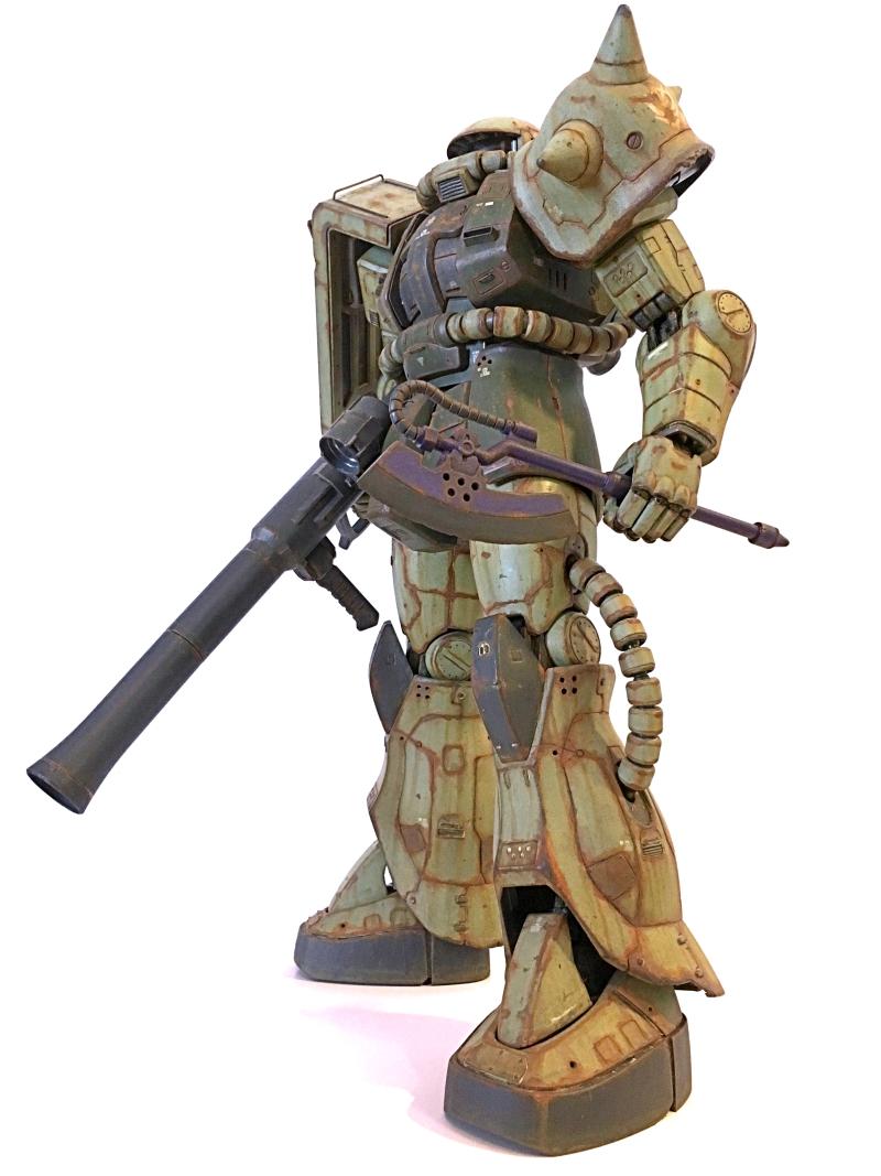 1/48 量産ザク作例｜1/48 メガサイズ ザク｜ガンプラ