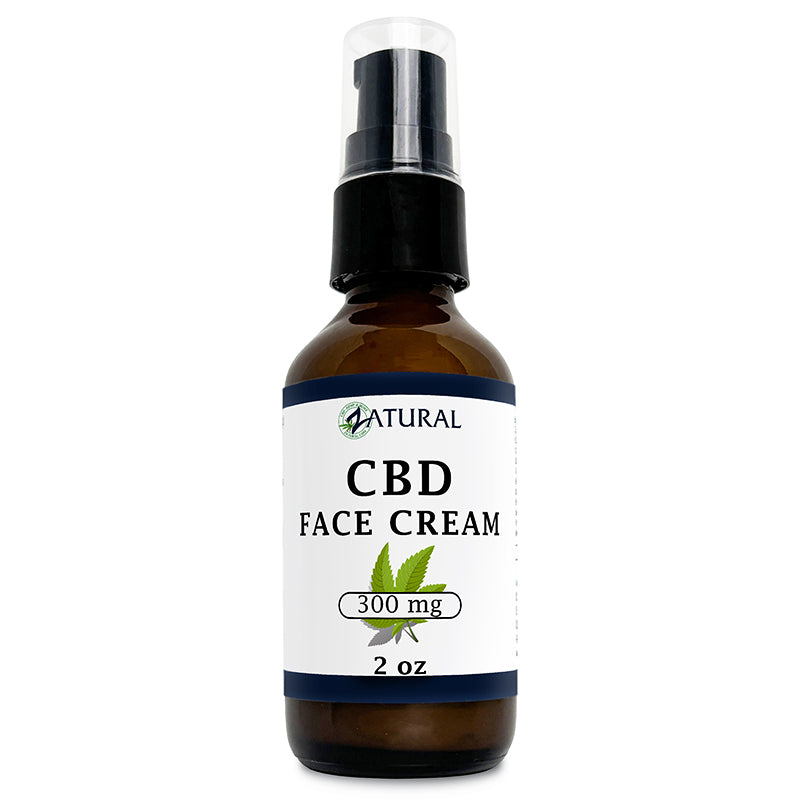 CBD Face Cream - Hyaluronic Acid & Vitamin E Formula