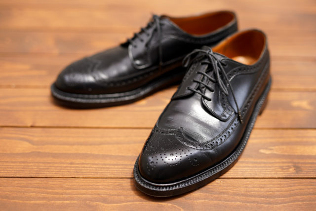 JMウエストンの廃番ロングウイングチップ576・ブラックを遂に入手