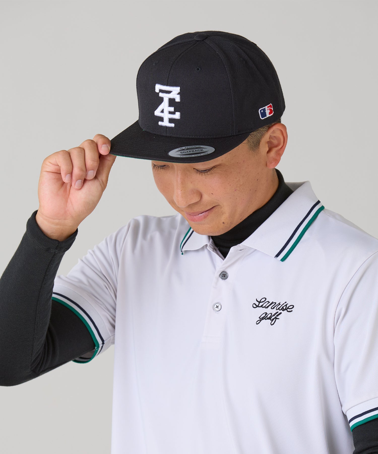 ZF 3Dロゴ刺繡 スナップバック キャップ｜ZEROFIT公式