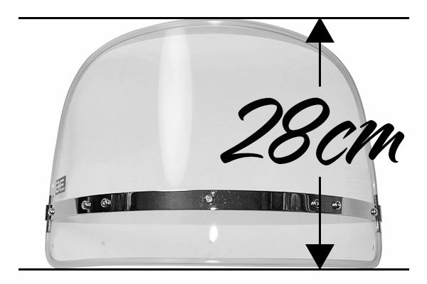 ニッパチ風防/クリア | 旧車バイクカスタムパーツのゼットファーザー