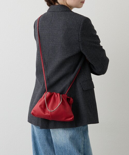 russet（ラシット） ショルダーバッグ バッグ レザー巾着4WAYミニ