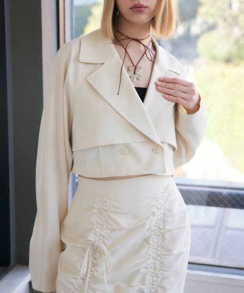 SLY（スライ） トレンチコート コート SHORT TRENCH COAT ショート