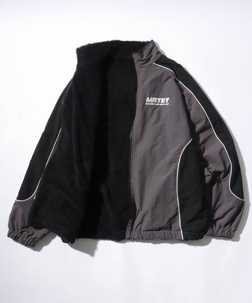 ナイロンジャケット リバーシブル ナイロンジャケット×ボアジャケット