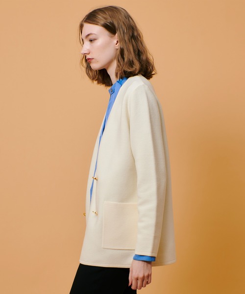 allureville（アルアバイル） ジャケット ノーカラージャケット