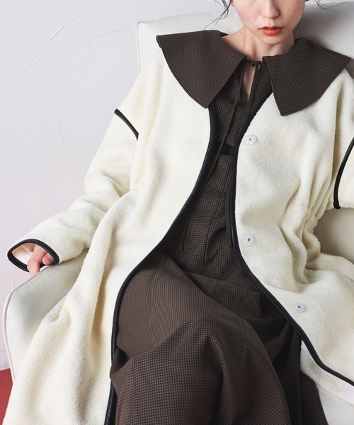 Droite lautreamont（ドロワット・ロートレアモン） ノーカラーコート