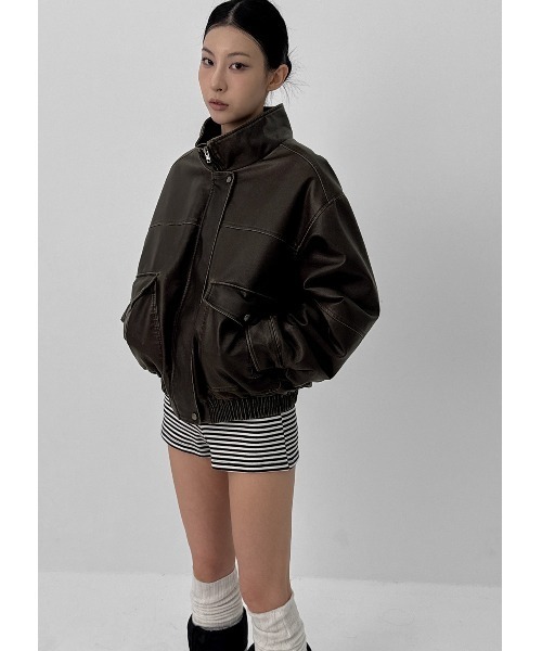 BLACKUP（ブラックアップ） ブルゾン アウター 「MADE」 ピンテル