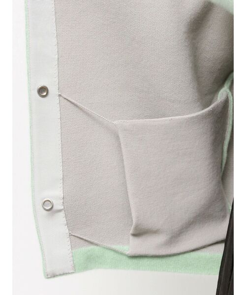 ELENDEEK（エレンディーク） カーディガン CNラクーンミックスダブル