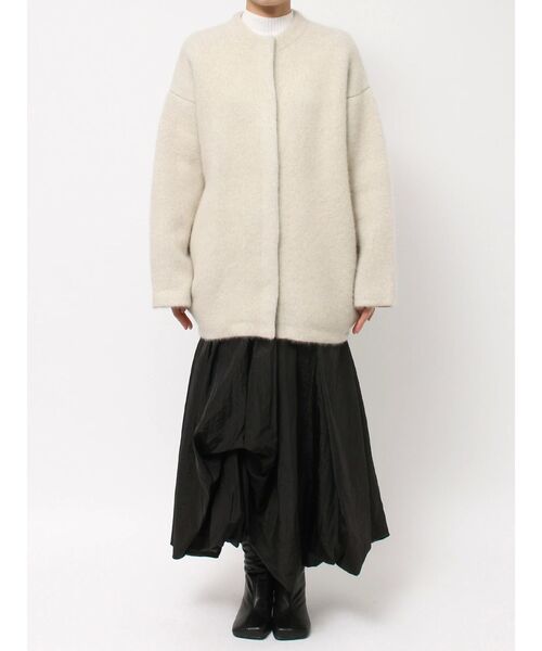 ELENDEEK（エレンディーク） カーディガン CNラクーンミックスダブル