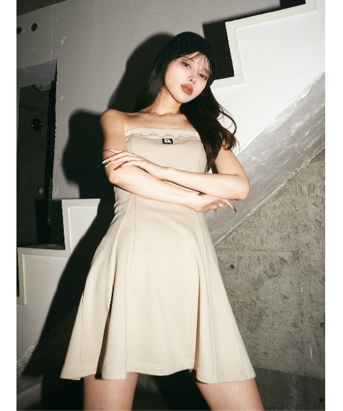 Darich（ダーリッチ） ワンピース スウェットベアミニワンピース