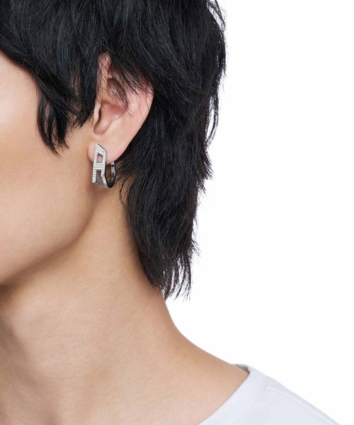 DIESEL（ディーゼル） ピアス アクセサリー メンズ ピアス シルバー