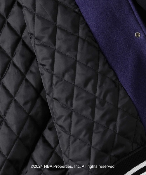 NBA スタジャン 「NBA」別注 チームロゴスタジャン メンズ レディース