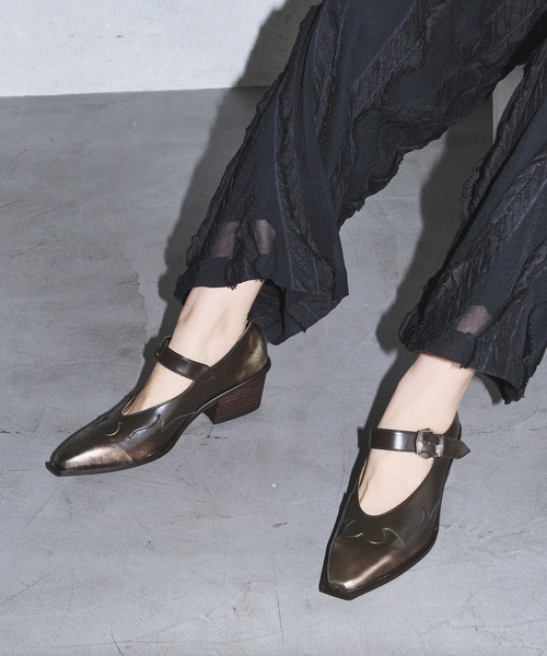 Le Talon GRISE（ル タロン グリーズ） パンプス GRISE LEATHER