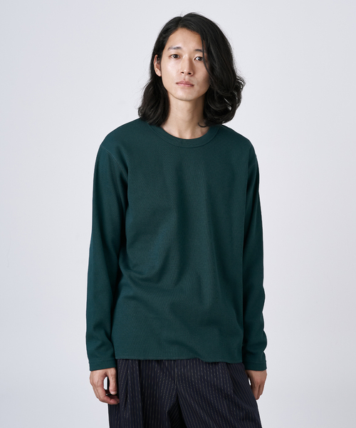 B.C STOCK（ベーセーストック） tシャツ 裏起毛 ハニカムサーマル