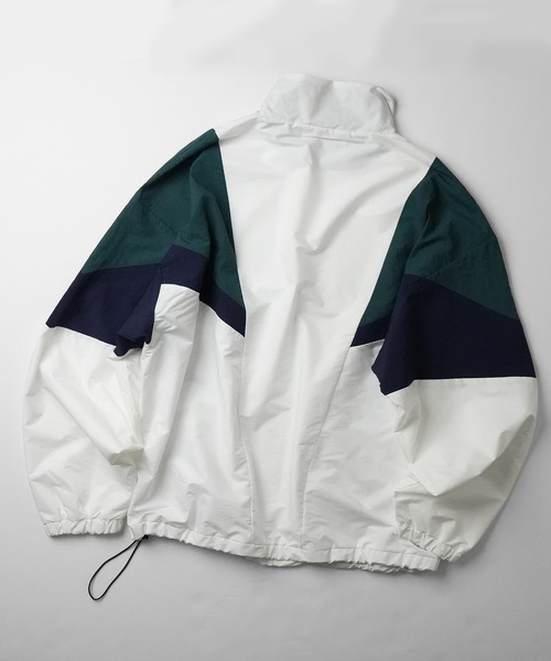ナイロンジャケット ビッグシルエット レトロライク ナイロントラック