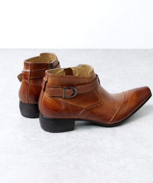 SARABANDE（サラバンド） ブーツ バッファローレザーブーツ ボロネーゼ