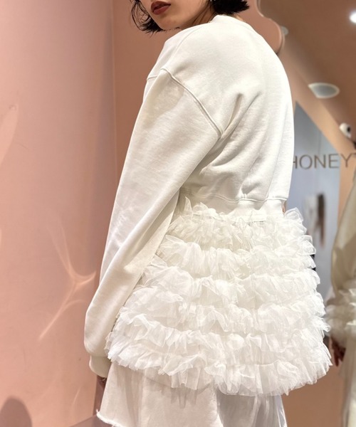 HONEY MI HONEY（ハニーミーハニー） トレーナー スウェット tulle