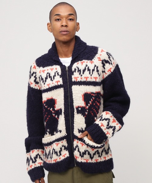 AVIREX（アヴィレックス） セーター ニット HAND MADE ALPACA COWICHAN