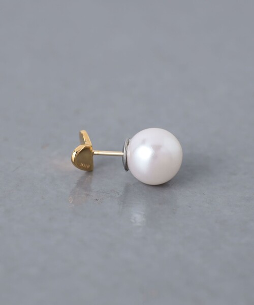 MAYU（マユ） ピアス 「MAYU」ミニハート フェイクパール 片耳ピアス