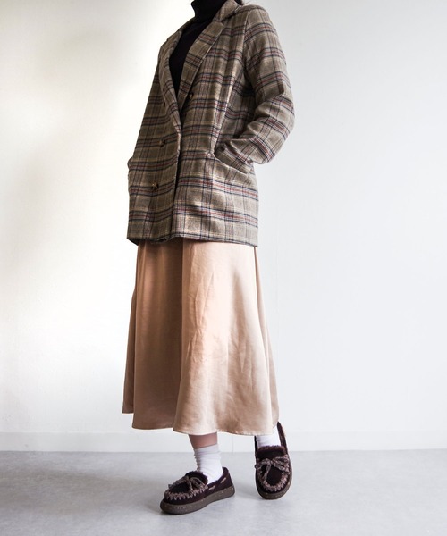 Minnetonka（ミネトンカ） スリッポン ニットステッチボアモカシン