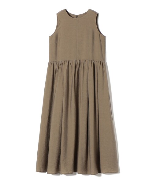 SHIPS（シップス） ワンピース 「手洗い可能」シルク混 シアー