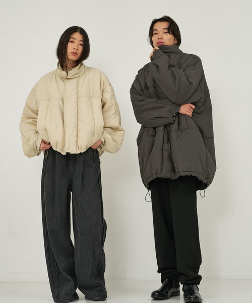 NOMINE（ノミネ） ダウンコート ダウンジャケット ショート モンスター