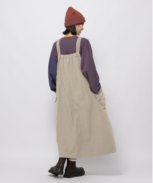 niko and…（ニコアンド） ジャンパースカート ポケットZIPジャンパー