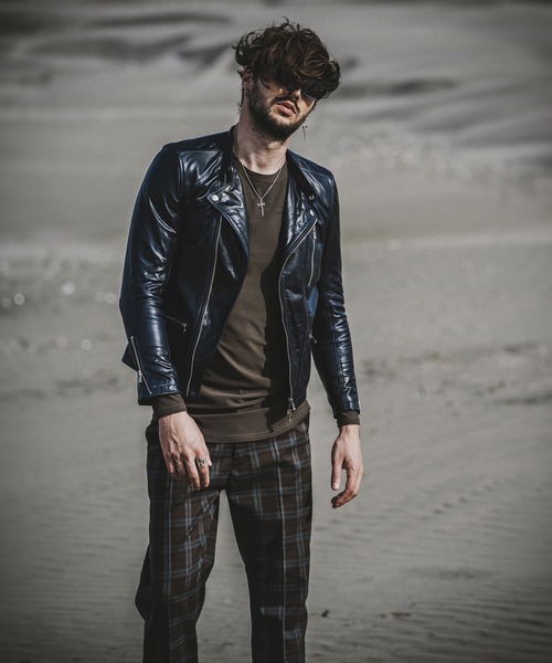 NO ID.（ノーアイディー） 革ジャン ライダース 「NO ID.」Cow Leather