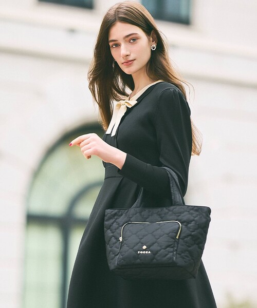 TOCCA（トッカ） トートバッグ CHECKER CLOVER QUILT BAG トートバッグ