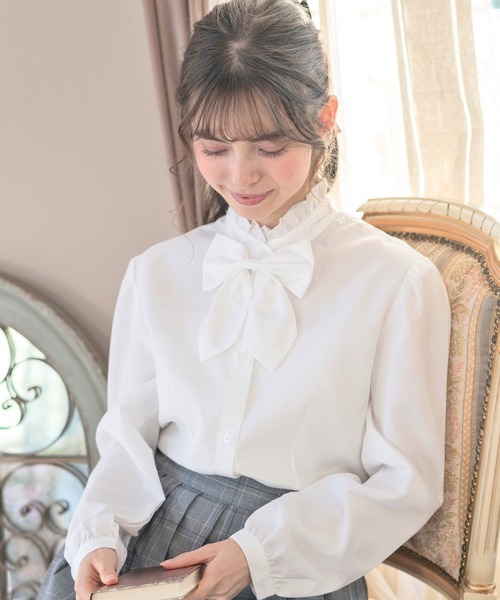 Catherine Cottage（キャサリンコテージ） ブラウス シャツ リボン付き