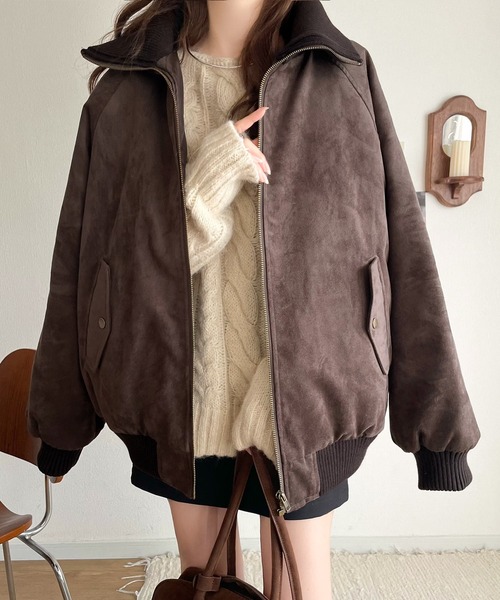 Java ブルゾン アウター 「JaVaジャバコラボ」甘辛バランスで“大人