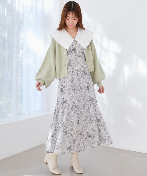 MAJESTIC LEGON（マジェスティックレゴン） ワンピース ビッグカラー花