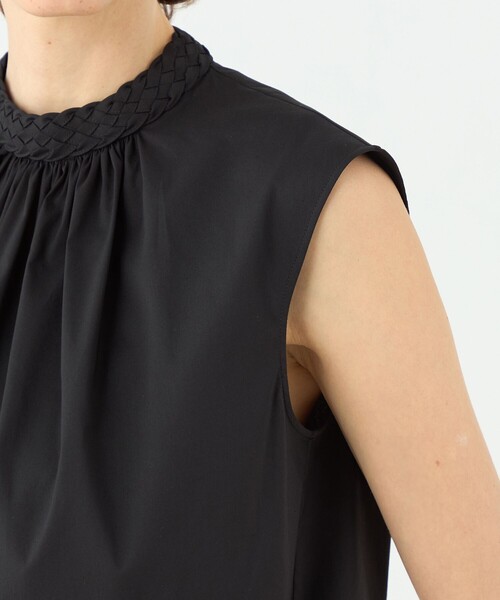 TOMORROWLAND collection ブラウス シャツ ストレッチブロード