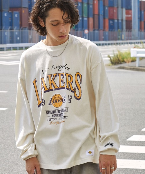 NBA tシャツ NBA/エヌビーエー 別注 チームロゴ刺繍/プリント