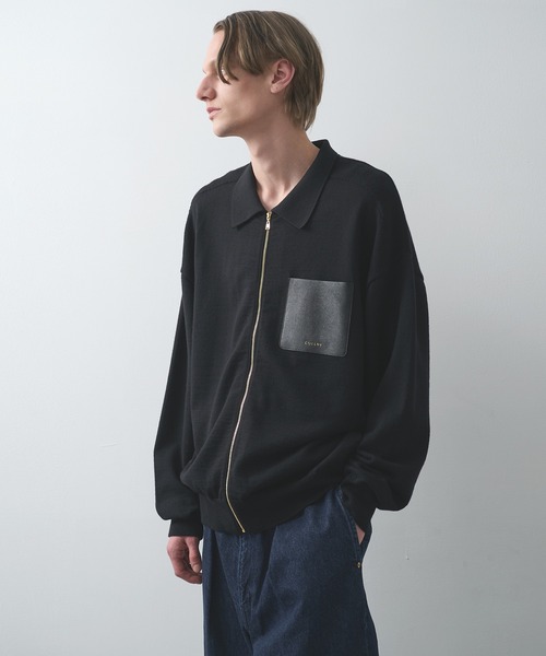 CULLNI（クルニ） セーター ニット 「CULLNI」別注 Zip Knit Blouson