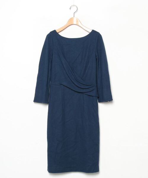 PINKY&DIANNE（ピンキー アンド ダイアン） 長袖ワンピース 36 ブルー