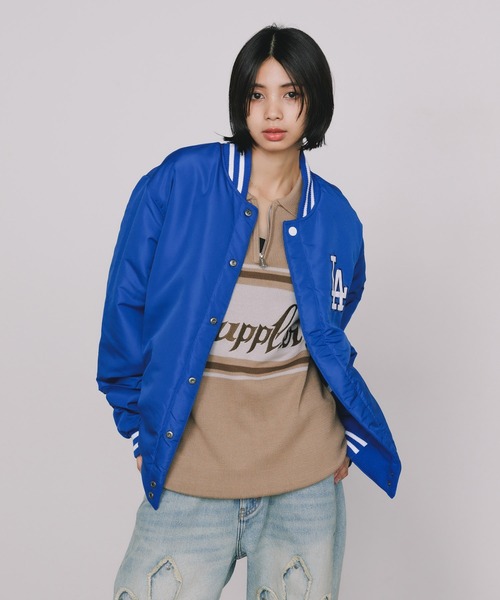 MLB スタジャン JH Design/ジェイエイチデザイン LOS ANGELS DOGERS