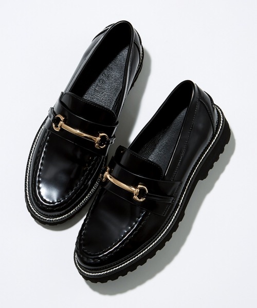 ローファー Mazell / トラックソールビットローファー「新色登場」名品