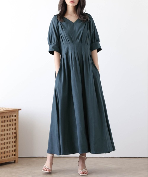 ワンピース リネン混フレアワンピース : ZOZOTOWN Yahoo!店 - 通販