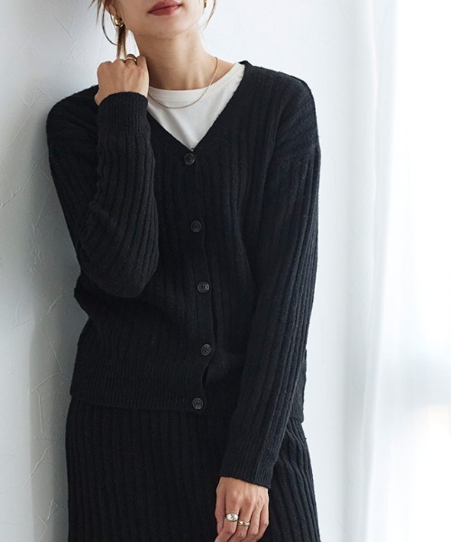 Pierrot（ピエロ） セットアップ カーディガンスカートセットアップ