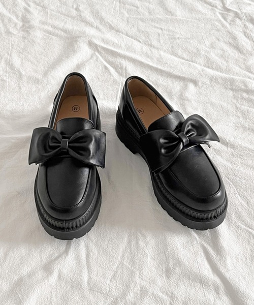 Shoes in Closet（シュークロ） ローファー 「新色追加」軽量厚底 2段