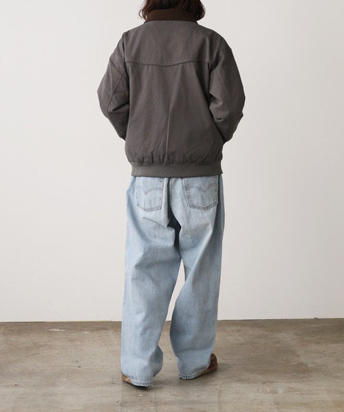 ROOP TOKYO ブルゾン アウター バイカラー デトロイト型ジャケット