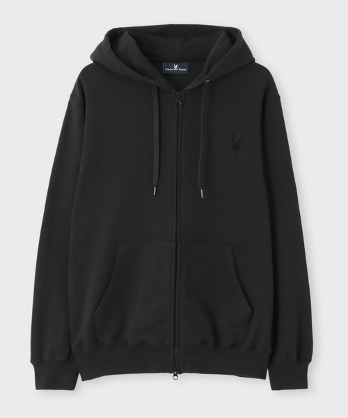 Psycho Bunny（サイコバニー） パーカー ビッグシルエットロゴ ジップ