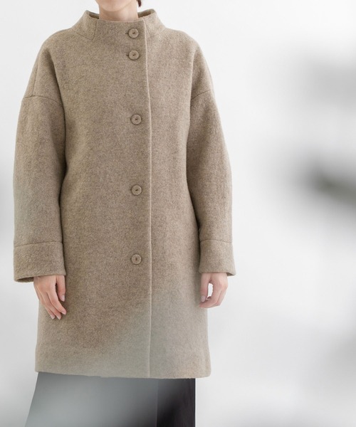 nop de nod（ノップドゥノッド） コート アウター 圧縮ニットボトル