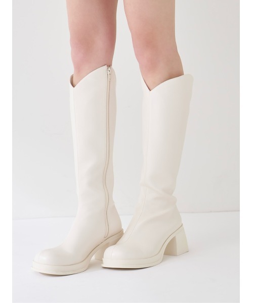 Darich（ダーリッチ） ブーツ Vカットロングブーツ レディース