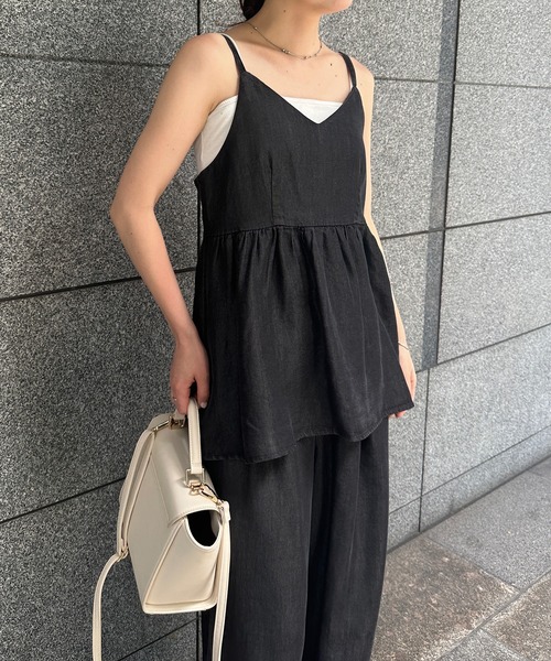 RANAN（ラナン） セットアップ デニムキャミビスチェセットアップ