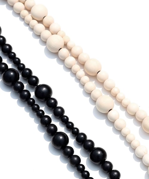 Theater code ウォレットチェーン wood beads wallet chain / ウッド