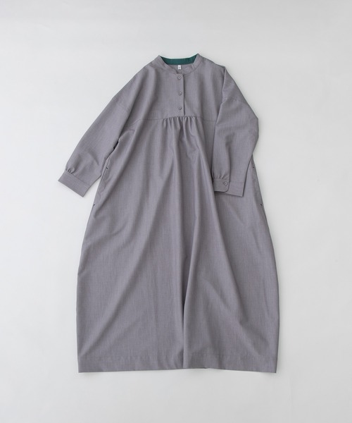 nop de nod（ノップドゥノッド） ワンピース スタンドカラーワンピース