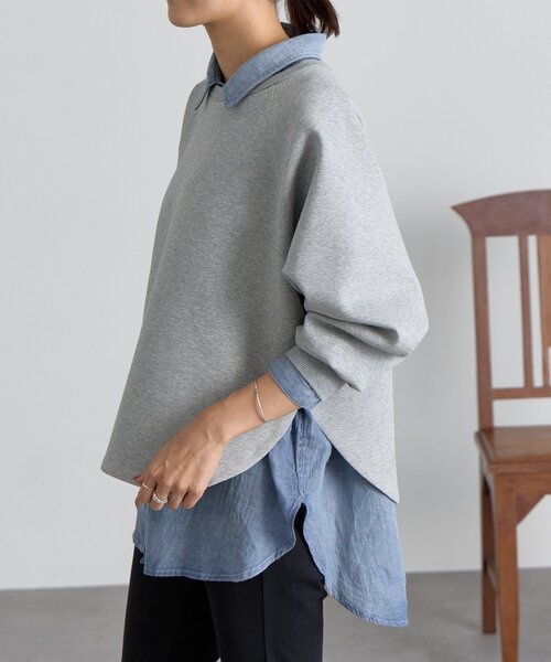 BEARDSLEY（ビアズリー） tシャツ ダンボールサークルプルオーバー